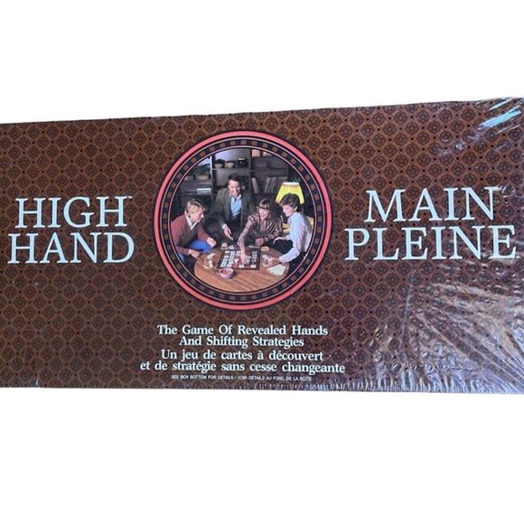 Milton Bradley Board Game Sealed Vintage New Old Stock 1984 French and English - Picture 1 of 8